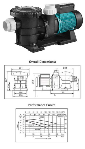 Swimming Pool Pumps Manufacturer   STP series