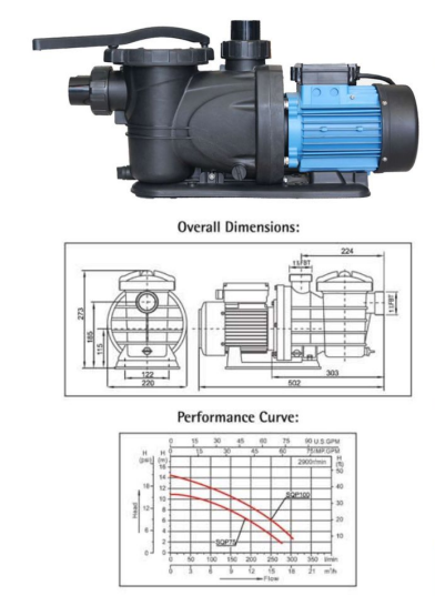 Swimming Pool Pumps STP 150